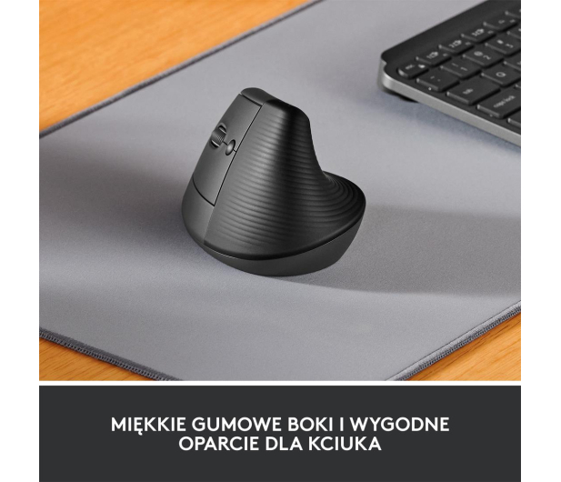 LOGITECH Lift Left Vertical Ergonomic 910-006474 - 743066 - zdjęcie 7